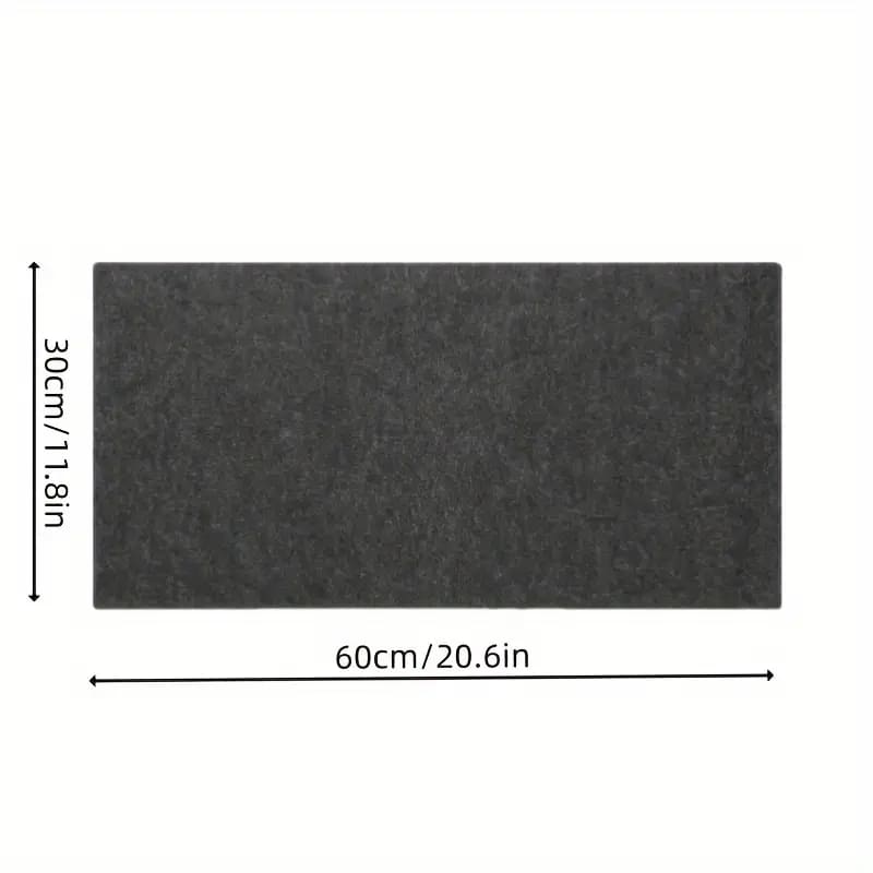 Extra-Large Non-Slip Felt Desk Mat